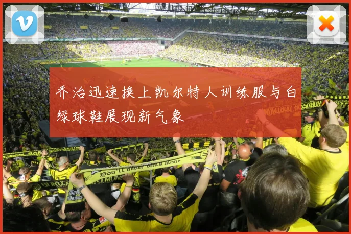 乔治迅速换上凯尔特人训练服与白绿球鞋展现新气象